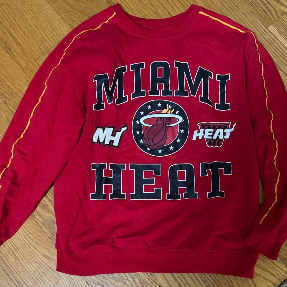NBA Miami Heat Red Sweatshirt